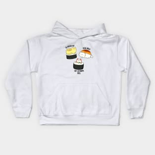 Tameowgo Mewnagi Catlifornia Cute Sushi Pun Kids Hoodie